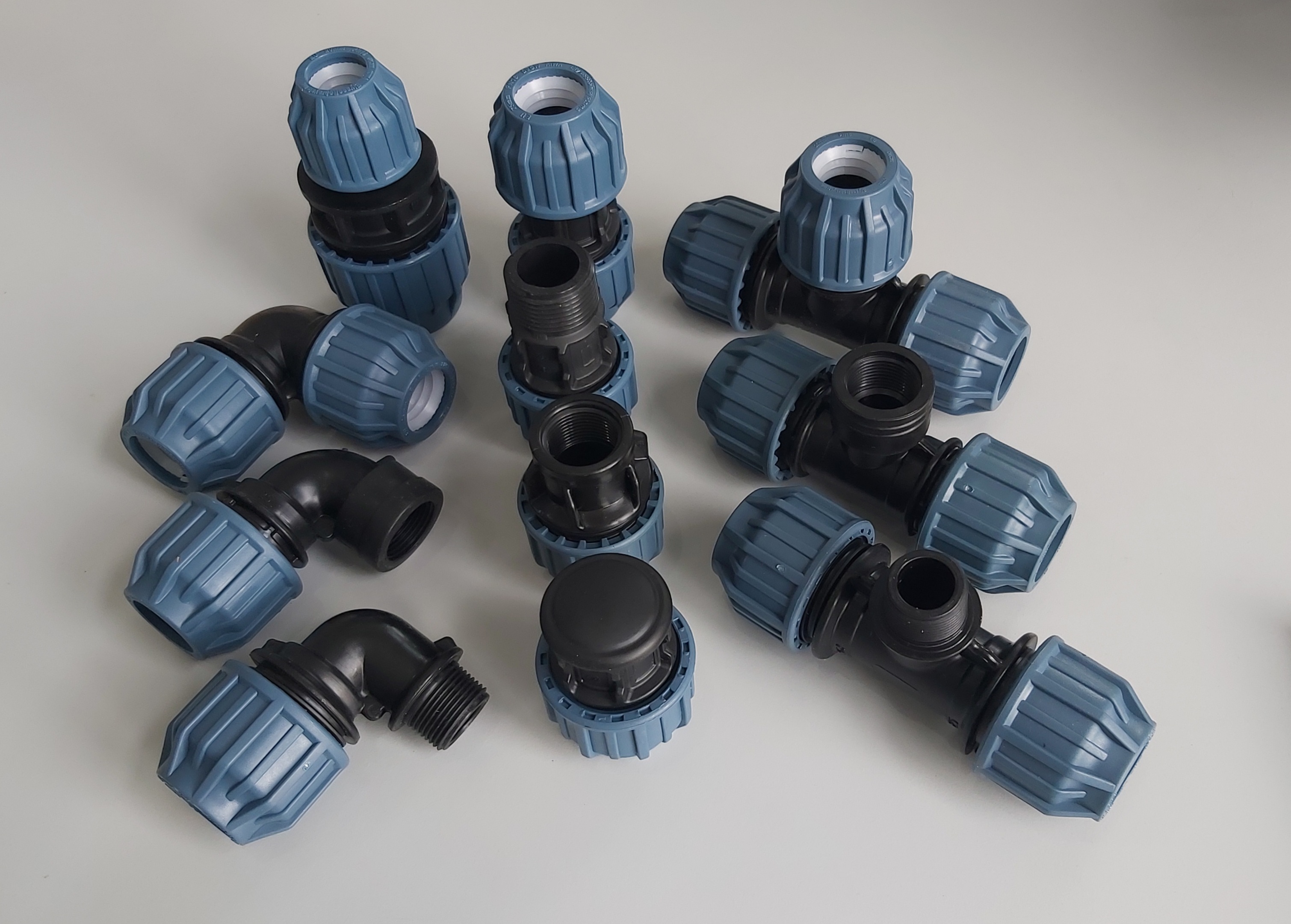 08 PE Rohr Klemmverschraubung (Bild für) 08 PE Rohr Klemmverschraubung